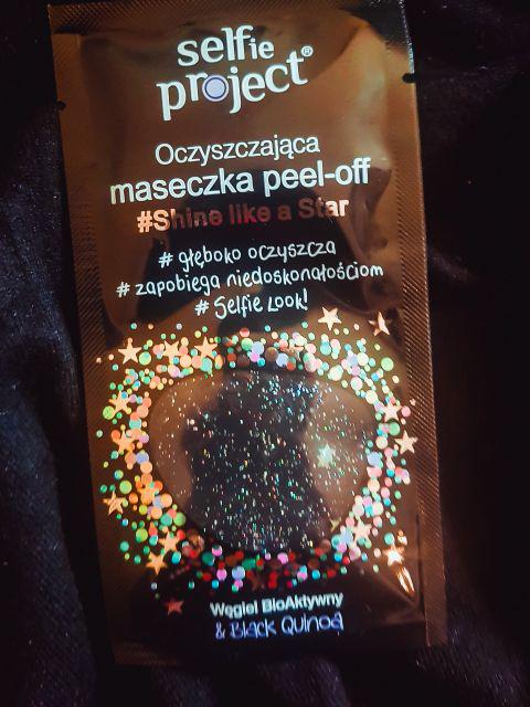 Selfie Project Maseczka peel-off do twarzy oczyszczająca #Shine like a Star