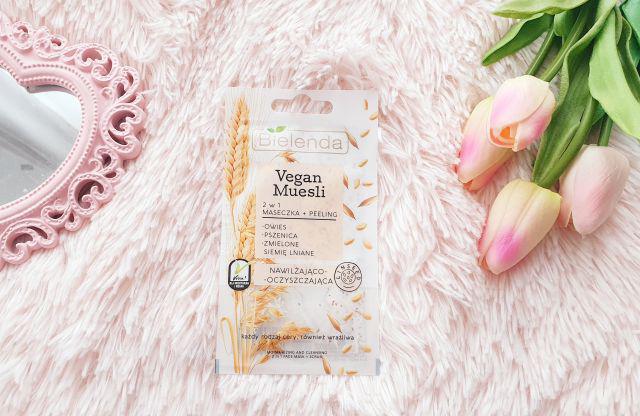 Bielenda Vegan Muesli, Maseczka + peeling do twarzy