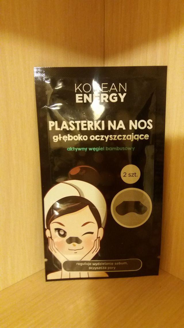Marion Korean Energy, Plasterki na nos, Głęboko oczyszczające, Aktywny węgiel bambusowy