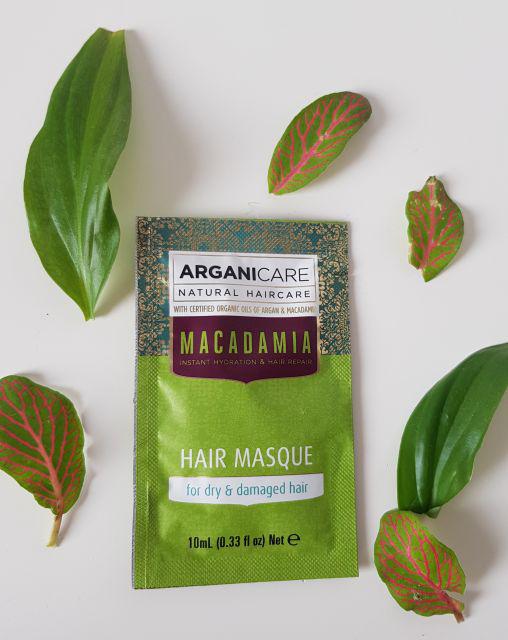 Arganicare Hair Masque, Maska do włosów, Nawilżająca, Włosy suche i zniszczone 