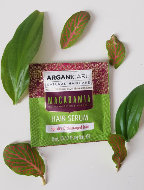 Arganicare Macadamia, Serum do włosów, Nawilżenie i odbudowa suchych i zniszczonych włosów