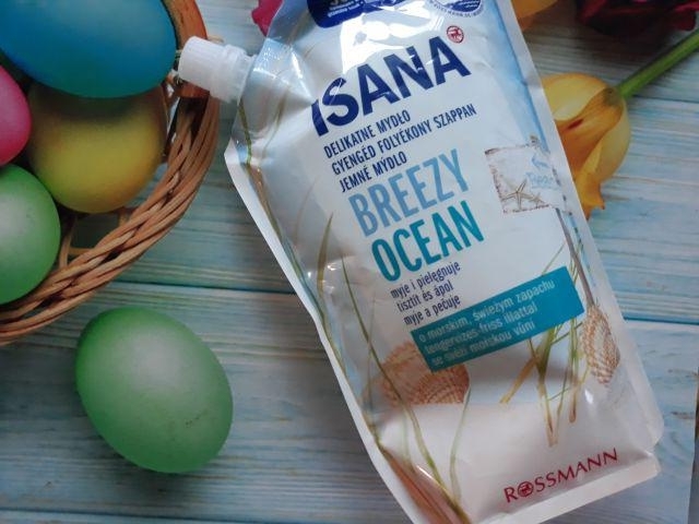 Isana Mydło do rąk w płynie, Breezy Ocean