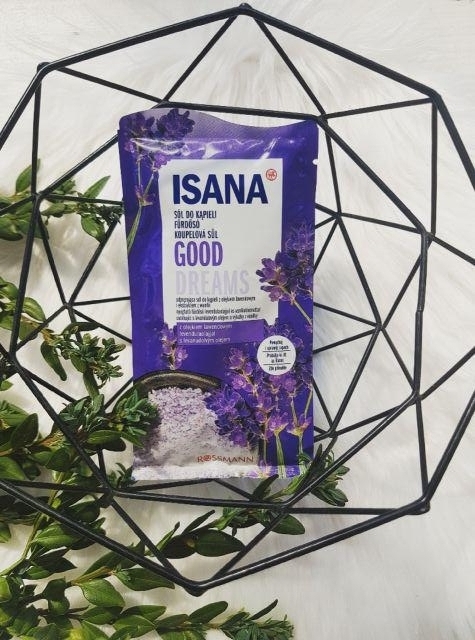 Isana Sól do kąpieli, Good Dreams, Olejek lawendowy i ekstrakt z wanilii