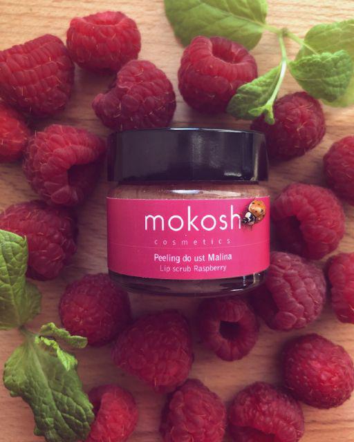 Mokosh Peeling do ust Malina