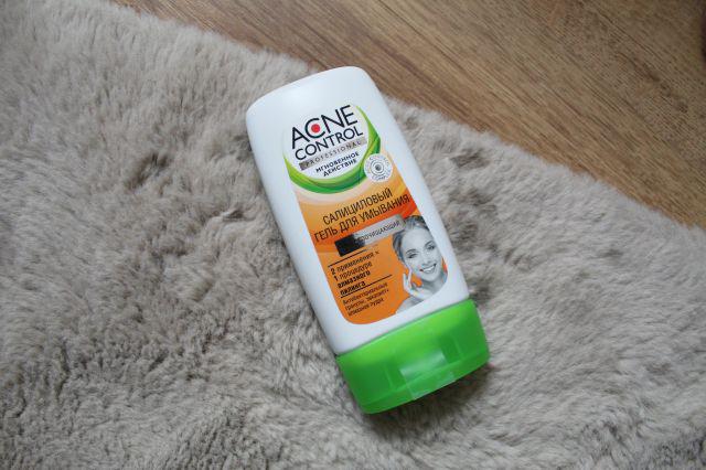 Fitokosmetik Acne Control, Żel salicylowy do mycia twarzy