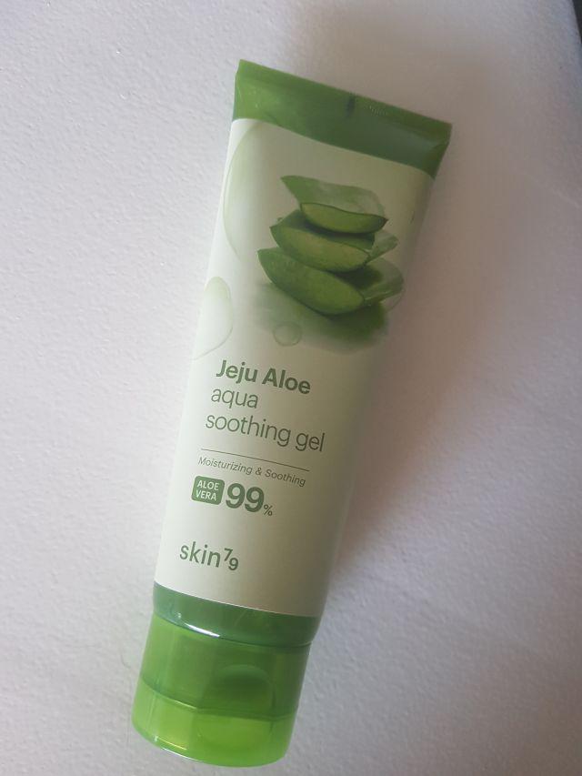 SKIN 79 Jeju Aloe, Aqua Soothing Gel, Żel aloesowy, Łagodzący