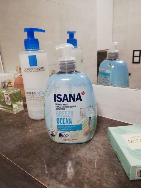 Isana Mydło do rąk w płynie, Breezy Ocean