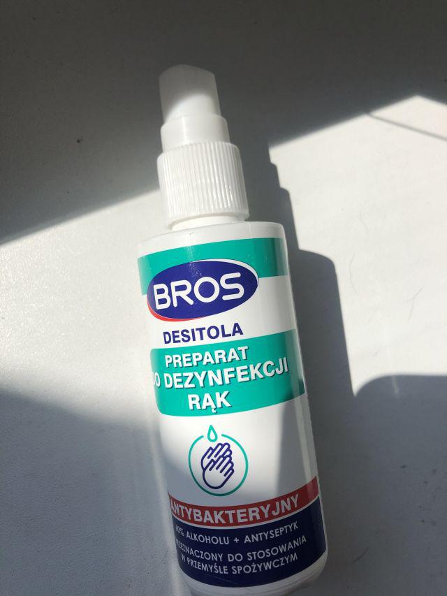 Bros Preparat do dezynfekcji rąk, Desitola, Antybakteryjny