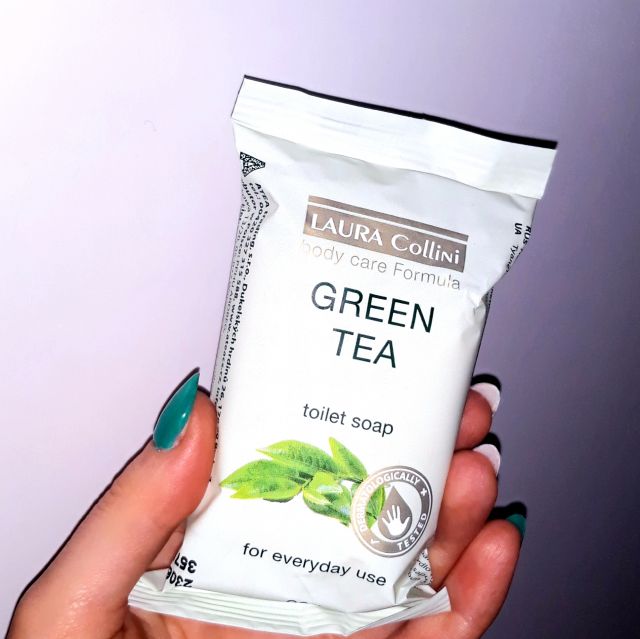 Laura Collini Mydło w kostce, Green Tea