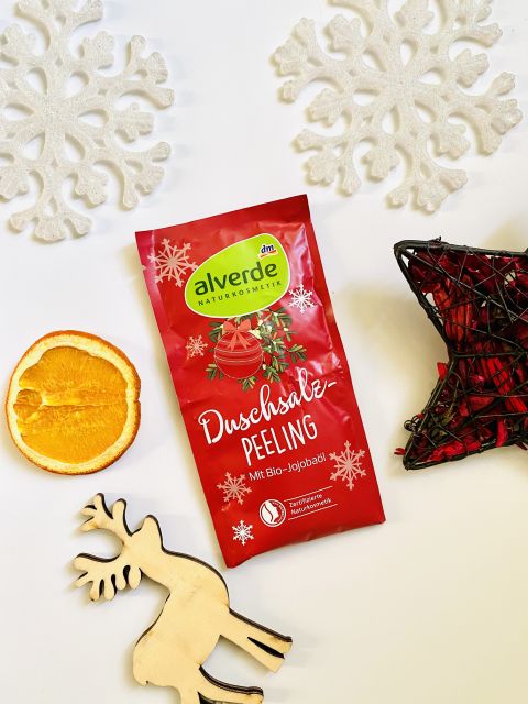 Alverde Peeling do ciała, Solny, Bio-jojoba