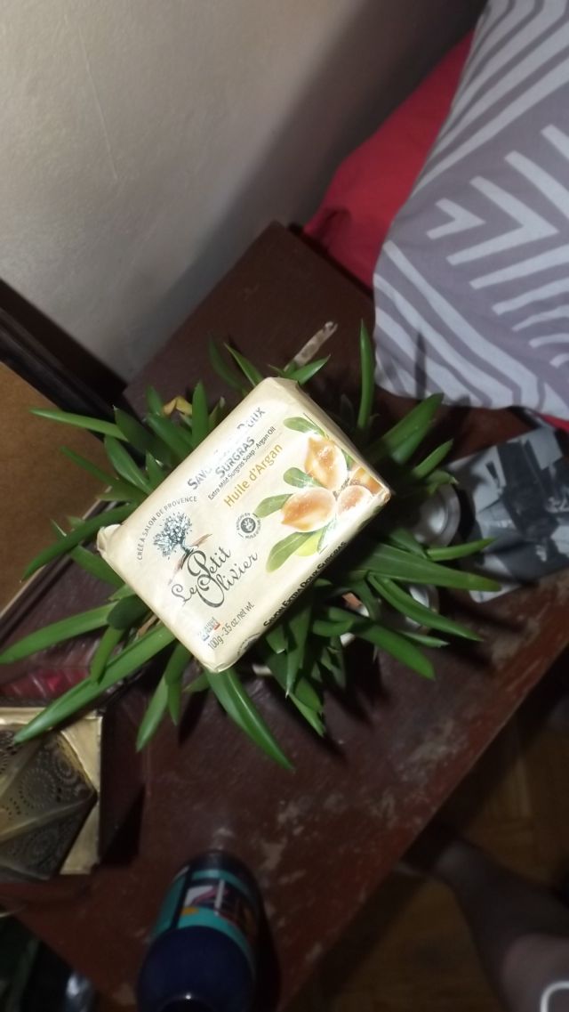 Le Petit Olivier Mydło w kostce, Arganowe. Huile d'Argan