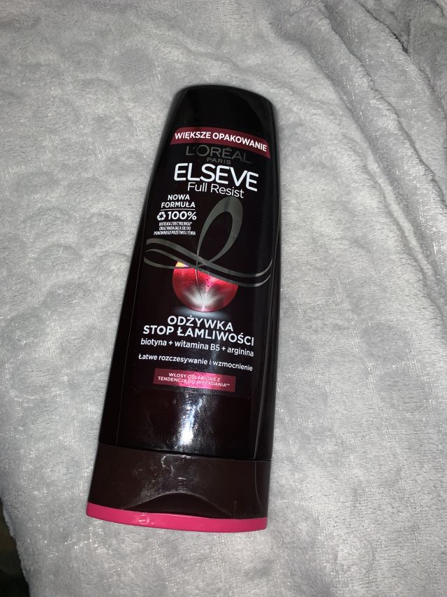 L'Oréal Elseve, Full Resist, Odżywka do włosów, Stop łamliwości, Biotyna, Witamina B5, Arginina