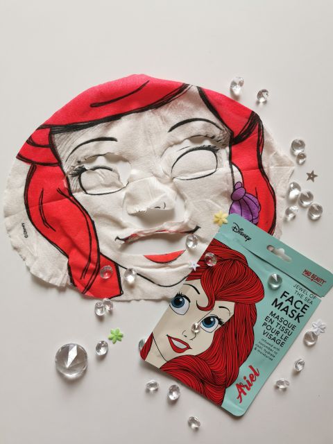Mad Beauty Maska do twarzy w płacie, Disney Princess Ariel