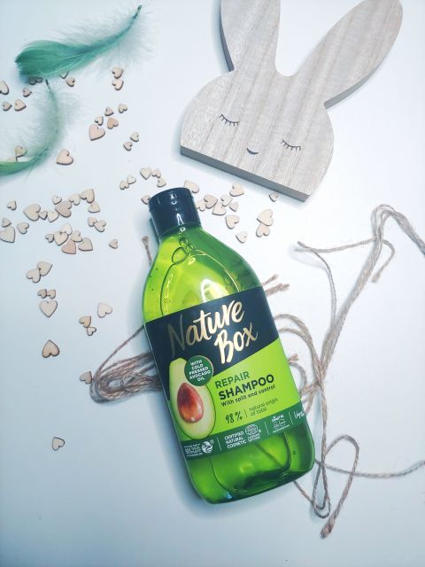 Nature box szampon do włosów z olejem z awokado