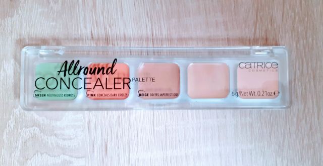 Catrice Allround Concealer palette, Paleta 5 korektorów do twarzy