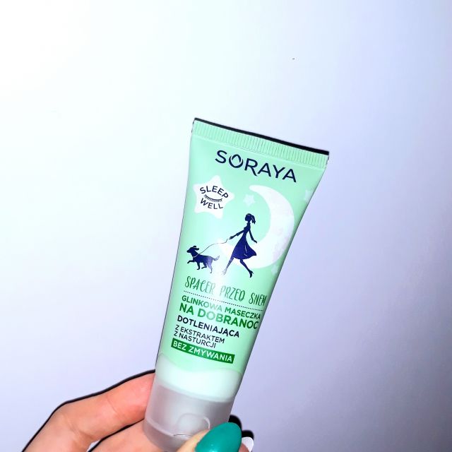Soraya Sleep Well, Maseczka do twarzy, Glinkowa, Na dobranoc, Dotleniająca