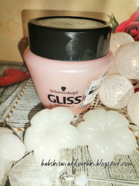 Schwarzkopf Gliss Hair Repair, Split Ends Miracle, Sealing  maska do zniszczonych włosów i rozdwojonych końcówek