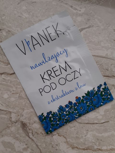 Sylveco Vianek, Krem pod oczy, Seria niebieska, Nawilżający