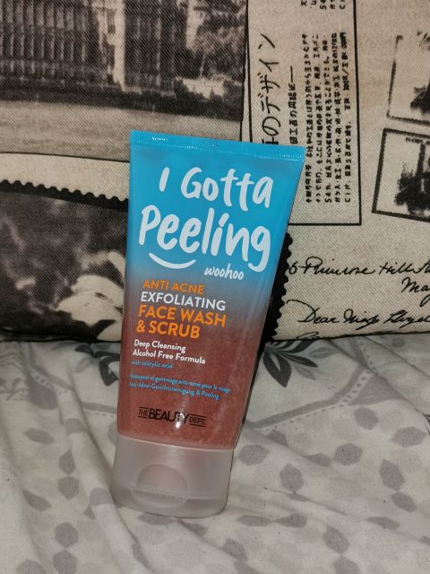 The Beauty Dept. I Gotta peeling, przeciwtrądzikowy peeling do mycia twarzy. 