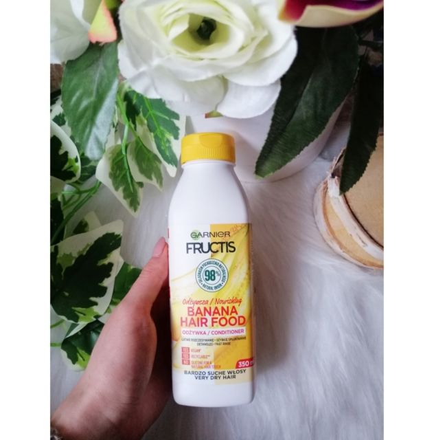 Garnier Fructis, Hair Food, Odżywka do włosów, Banan