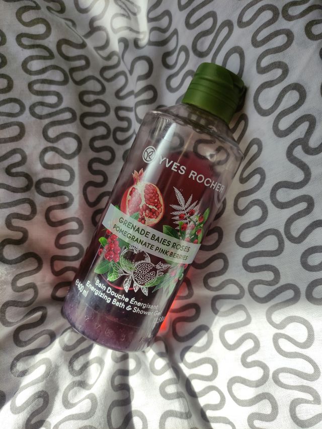 Yves Rocher Żel pod prysznic, Owoc granatu i czerwony pieprz