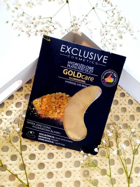 Exclusive Cosmetics Płatki pod oczy, Hydrożelowe, Ze złotem