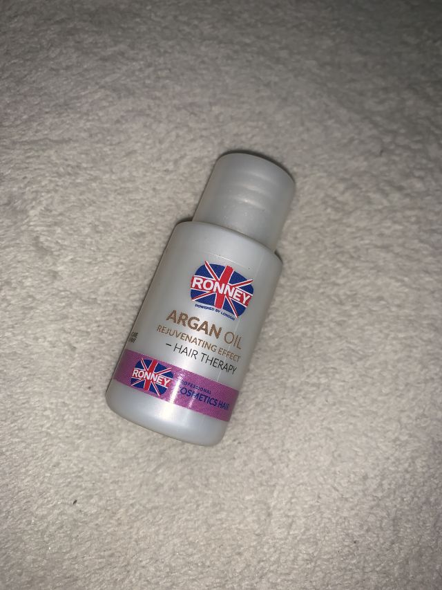 RONNEY Argan Oil, Olejek do włosów, Odmładzający
