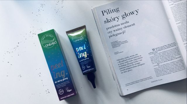 OnlyBio Hair Balance, Peeling do skóry głowy, Formuła z białą glinką, pestkami moreli i kwasem mlekowym 