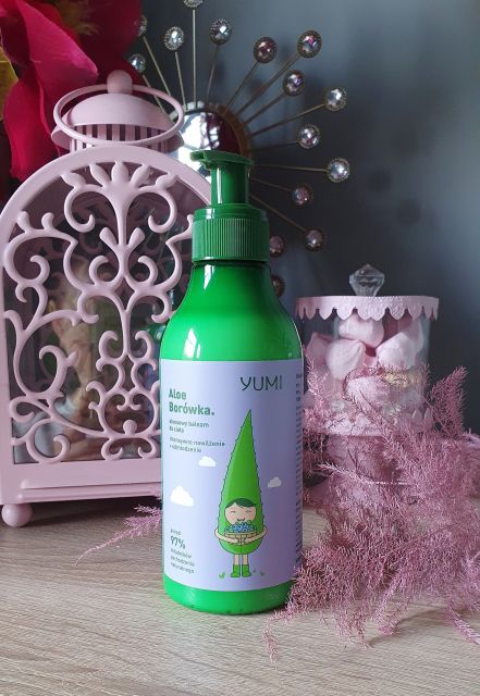 Yumi Balsam do ciała, Aloe Borówka