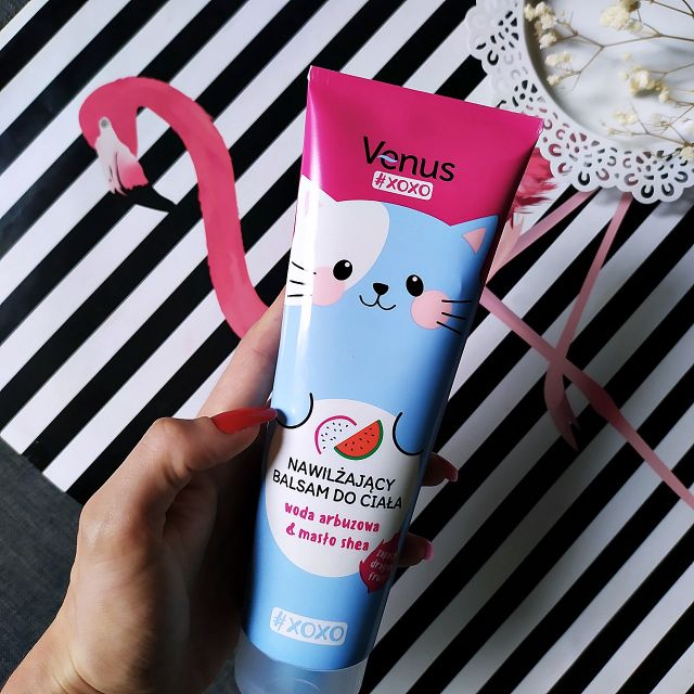 Venus Xoxo, Balsam do ciała, Nawilżający, Woda arbuzowa & masło Shea