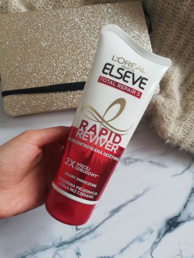 L'Oréal Elseve, Odżywka do włosów, Total Repair 5, Rapid Reviver, Skoncentrowana