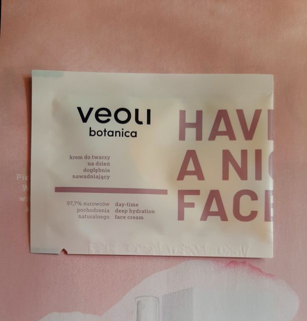 Veoli Botanica Krem do twarzy, Dogłębnie nawadniający, Na dzień, Have a Nice Face