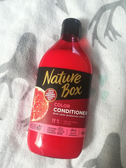 Nature Box Odżywka do włosów, Olej z granatu