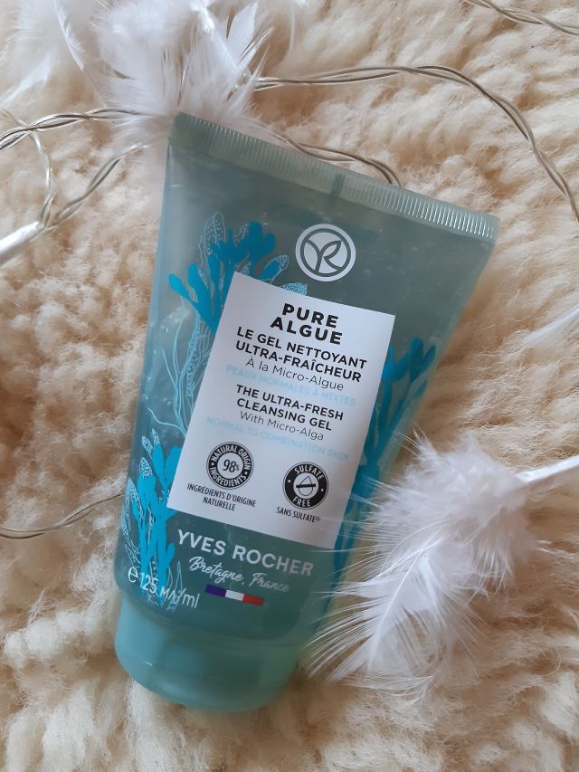 Yves Rocher Pure Algue, Żel oczyszczający extra świeżość