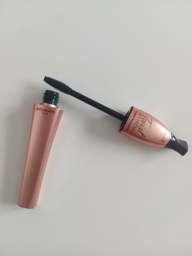 Bourjois Twist Extrême Fiber Mascara, Tusz do rzęs 2w1, Wydłużający, Black 