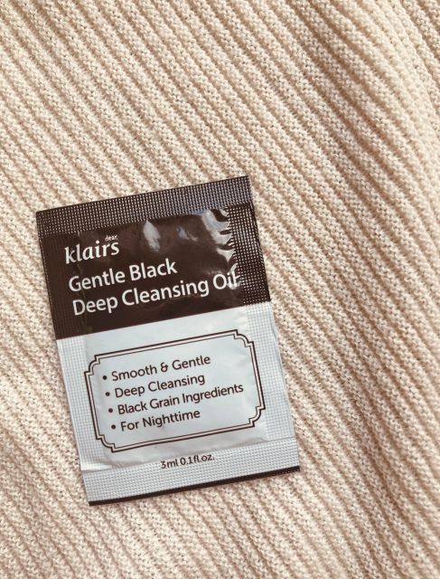 Klairs Gentle Black, Deep Cleansing Oil, Olejek do demakijażu