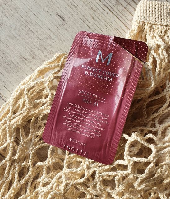 MISSHA M Perfect Cover BB Cream, Krem BB, nr 31 Golden Beige