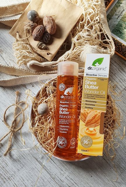 Dr. Organic Bioactive Skincare, Organic Shea Butter, Wonder Oil, Olejek do ciała, Odżywczy
