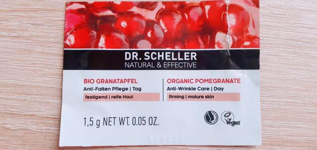 Dr. Scheller Krem do twarzy, na dzień, z organicznym granatem