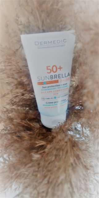 Dermedic Sunbrella, Krem do twarzy, Ochronny, Do cery tłustej i mieszanej, SPF50+