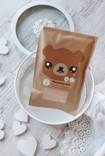 Marba Cosmetics Manufaktura Piękna, Perełki do kąpieli, Pluszowy miś