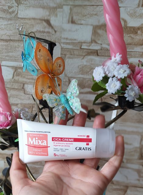 Cica- creme ekspert skóry wrażliwej, twarz/ciało/ ręce- Mixa
