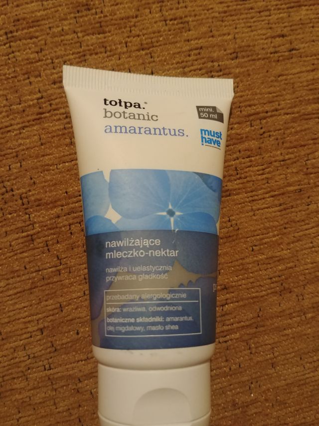 Tołpa, botonic amarantus, nawilżające mleczko- nektar