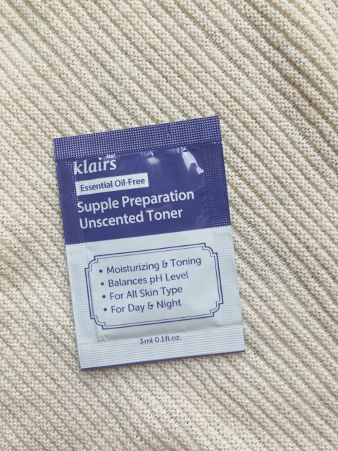 Klairs Supple Preparation Unscented Toner, Tonik do twarzy, Nawilżający 