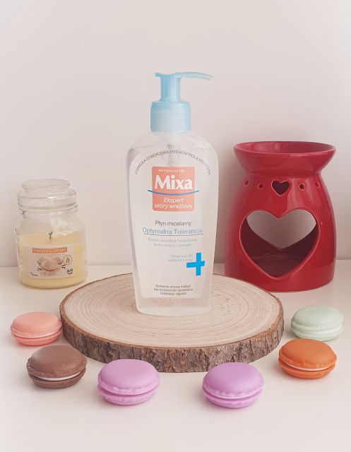 Mixa Płyn micelarny, Optymalna tolerancja, Bardzo wrażliwa i reaktywna skóra twarzy i powiek