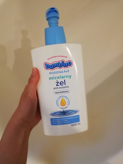 Bambino Rodzina, Żel pod prysznic, Micelarny, Hiperdelikatny