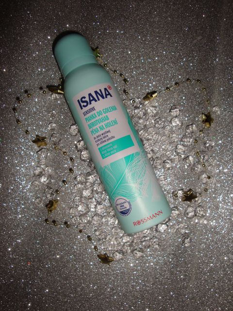 Isana Sensitive, Pianka do golenia, Z aloesem, Skóra wrażliwa