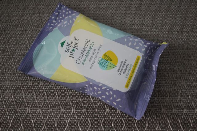 Selfie Project Chusteczki do demakijażu, Oczyszczające, #NoMakeUp