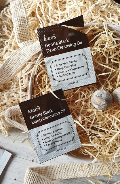 Klairs Gentle Black, Deep Cleansing Oil, Olejek do demakijażu