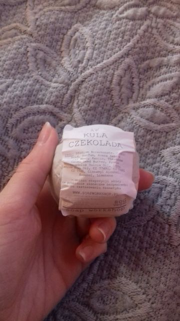 soap workshop Kula do kąpieli, Czekolada
